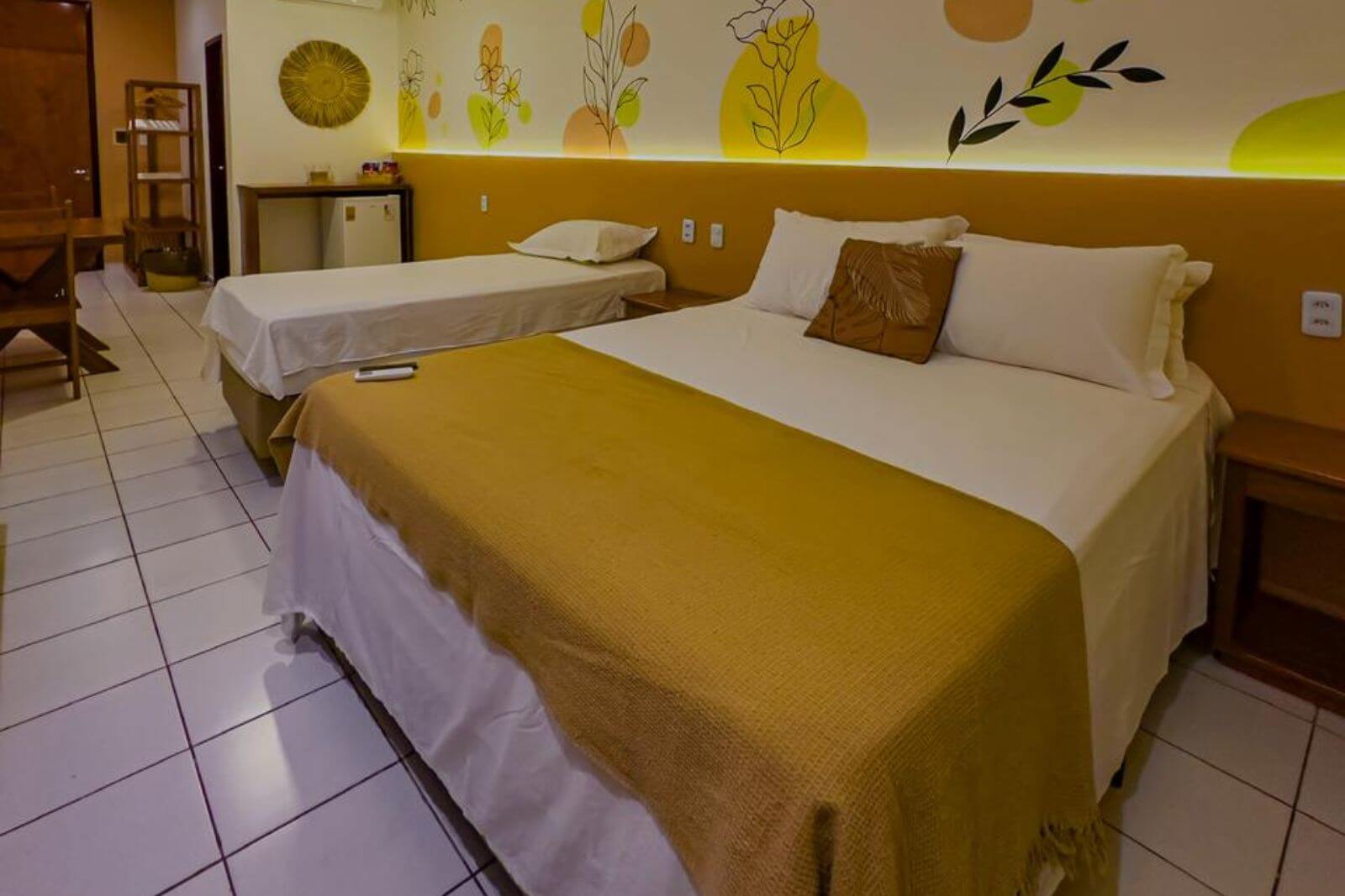 Foto da Suíte Tripla da Pousada Villa Jaguar